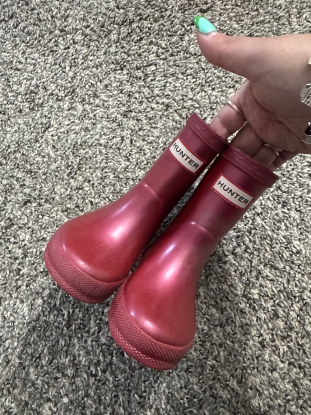 Hunter Kids Res Rain Boots